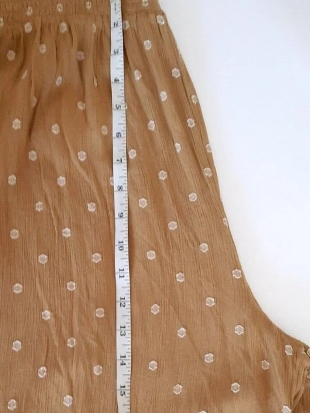 Free People Hearts Rising Embroidered Top & Pants In Moss Size M NWT - Picture 10 of 11
